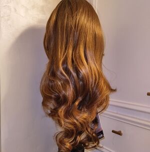 Outre Laurel HD Lace Pre-Plucked Glueless Synthetic Wig Light Brown Dark Blonde